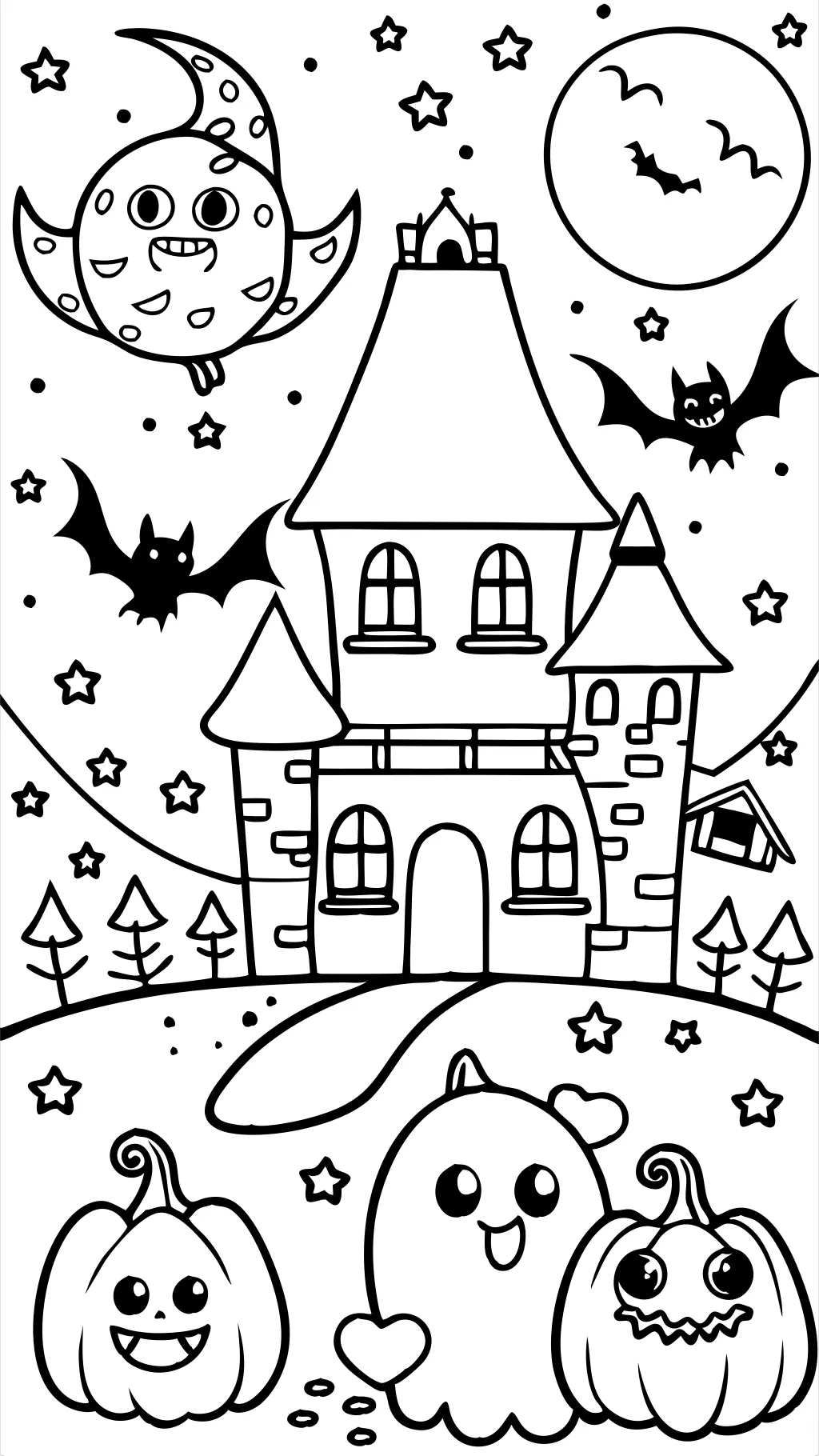 coloriages d’Halloween amusants